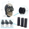 Thruifo Skull Handle Shifter Knob, Pilot Skeleton Style MT Car