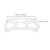 Operitacx Pack of 2 Egg Containers for Refrigerator, 6 Grid