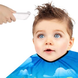 Tianbi Children's Hair Cutting Cape Hairdresser Cutting Cape Hairdresser Waterproof Salon Hair Styling Apron Kids Boys Girls Animal Pattern Styling Shampoo Salon Cape