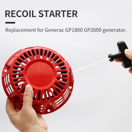 Vkinman 28400-ZH8-013YA Pull Starter Recoil Starter Replacement for Honda Type A Generator GX120 GX160 GX200 5.5 HP 6.5 HP Engine
