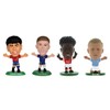 SoccerStarz Global Superstars - Yamal, Palmer, Saka & Haaland Set
