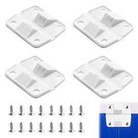 Coolers Replacement Hinges,Hinges kit for Colemans Coolers 5226, 5227B, 5278 and MoreCoolers Hinges with 16 Screws,Compatible with Coleman Coolers 5253 6262 6270 Cooler Hinges Replacement(Set of 4)