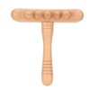 Wooden Gua Sha Tool Portable Rounded Edges Wood Scraping Massage