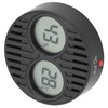 Round Hygrometer Thermometer ℃/℉ Digital Display High Accuracy Cigar Box