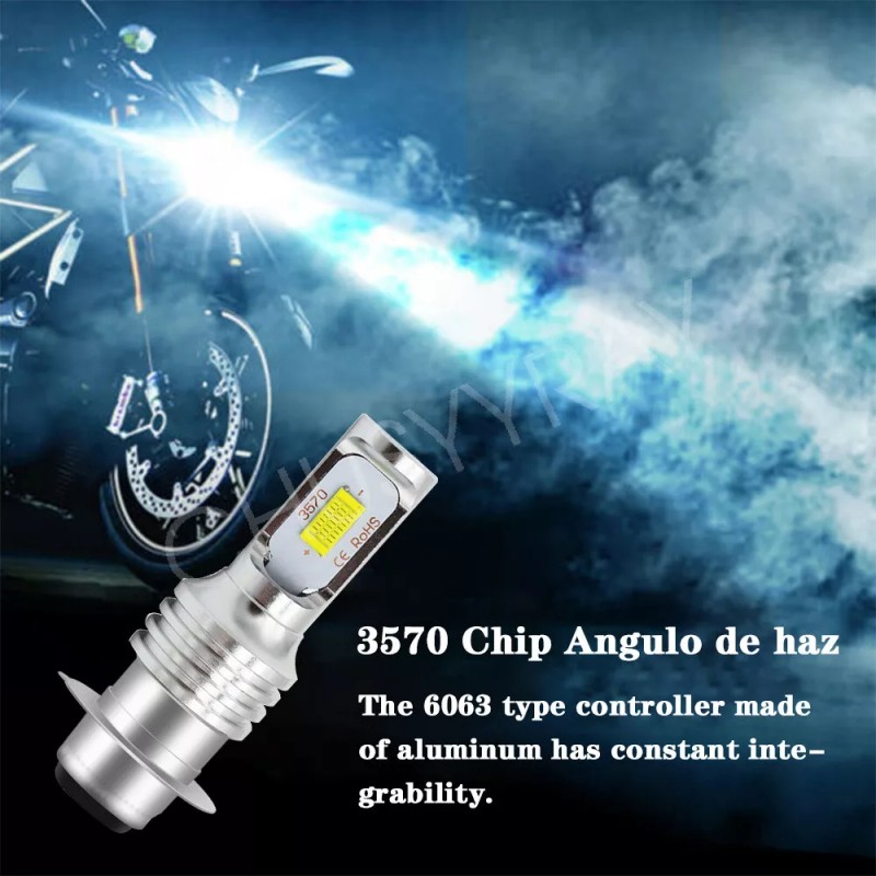 CHUSYYRAY High Power HID LED Headlight H6 Bulb for Yamaha