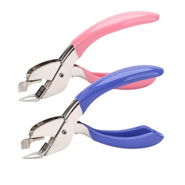 Staple Remover Tool for Office Heavy Hand Staple Pin Pull Easy to Remove(Set of 2)