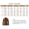 Chouyatou - chamarra deportiva de pana para hombre, Marrón, Small