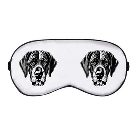 'Great Dane Dog Face' Sleep/Travel Eye Mask (EY00021136)