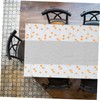 GRIRIW 1Pc Glitter Tablecloth Washable Home Table Runner for Restaurant