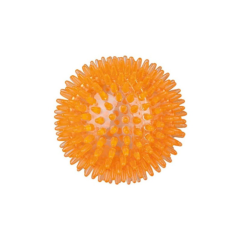 Trixie TPR Schwimmbarer Igelball, 8 cm, bunt gemischt