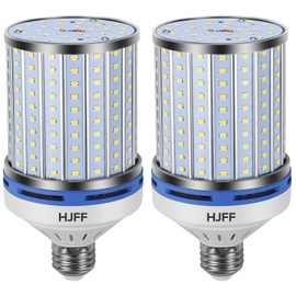 HJFF 2 Pack Led Light Bulb 700W Equivalent 11000 Lumen 6000K Led Corn Light Bulb E26/E27 Medium Base 70W led Bulb for Outdoor Indoor Led Corn Bulb Area Garage Warehouse Workshop Street Backyard
