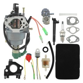 Carbhub Carburetor Fit for All Power America APG3009 APG3009C APG3009N APG3075 APGG6000 13HP 6000 7500 watts for Westpro WH6500E WHC6500E WH7000 for A-iPower SUA12000E with tune up kit