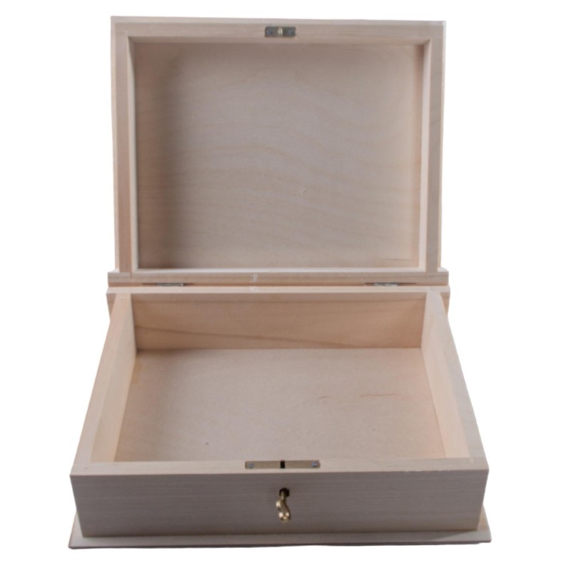 WooDeeDoo Wooden Key Lockable Book Shaped Box | 24 x