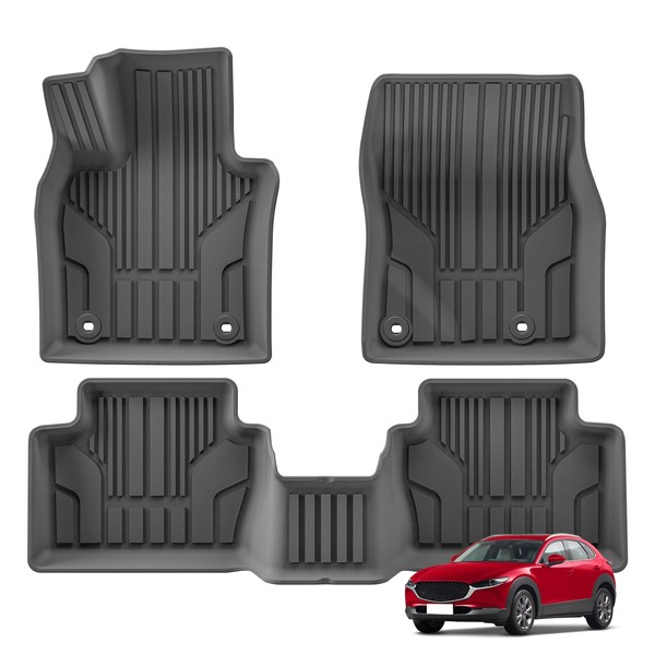 SMABEE Floor Mats for Mazda CX-30 2020-2024 2025 All Weather
