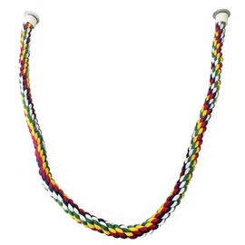 Pet Bird Rope Perches Parrot Colourful Cage Comfy Perch Bungees for Birds Toy AU
