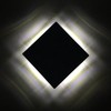 6x6 Copper Post Cap Light Solar Powered LED Bright SMD