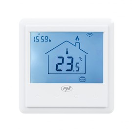 Built-in Intelligent Thermostat PNI CT25PE WiFi Internet Control Electric Underfloor Heating Tuya Smart Mobile Application