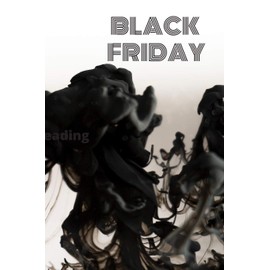 Black Friday: Lined Notebook / Diary / Journal To Write In 6"x9" for women & girls in Black Friday deals & offers