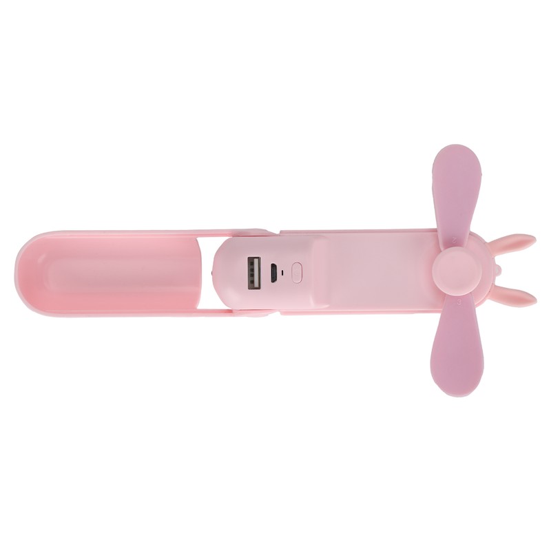 Handheld Fan Mini Small Folding USB Rechargeable Mobile Water Replenisher
