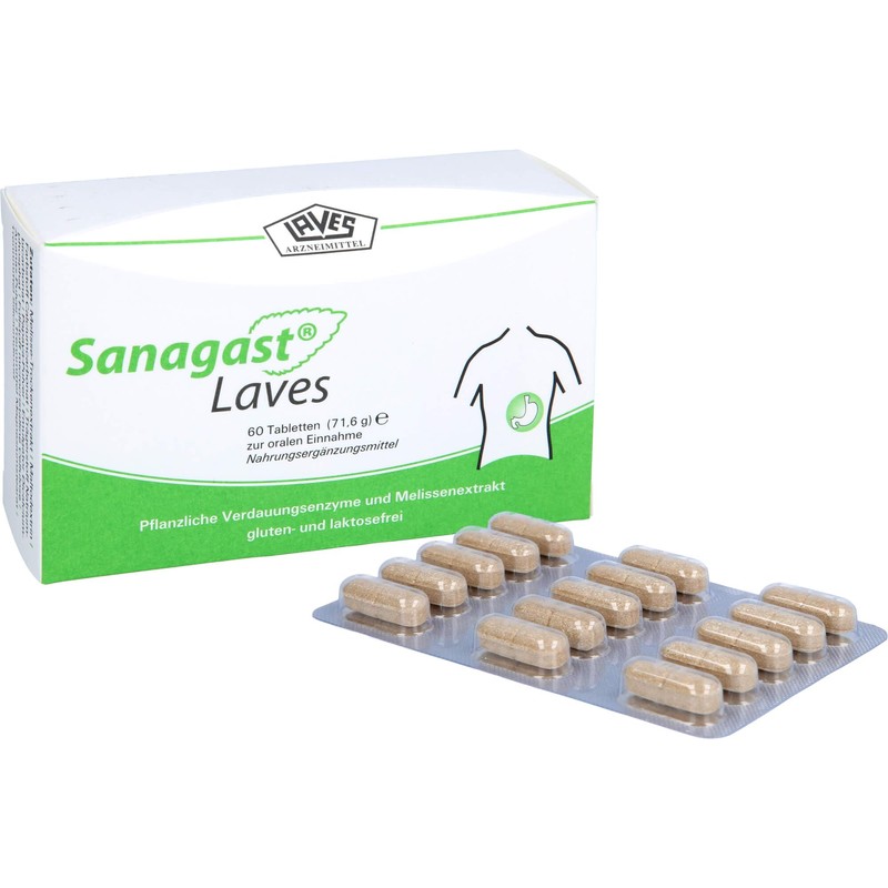 Sanagast Laves Tablets Pack of 60