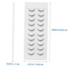 LALAFINA Classic Wispy False Lashes 10 Pairs Pack Short Fake