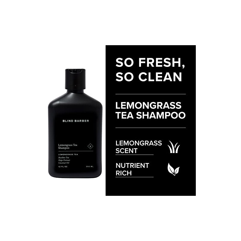 Blind Barber- Champú para hombres sin sulfatos de limpieza profunda