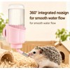 Pet Water Bottle for Cage, 17oz Small Animal Water Dispenser