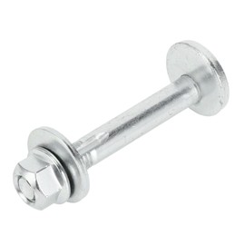 A ABSOPRO Camber Alignment Bolt No.1456980 with Nut Gasket Rear Suspension Camber Bolt Kit for FORD FOCUS MK2 2005-2012 Metal Silver Tone