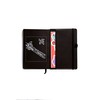Onigiri Notebooks Demon Slayer inspired Hanafuda (Black) Anime Vegan Leather