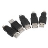 12Pcs USB2.0 Adapter 3.5mm 2 in 1 Audio Adapter Converter