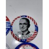 Vtg 1984 Lot 6 ~ Political Campaign Pins Buttons Kennedy