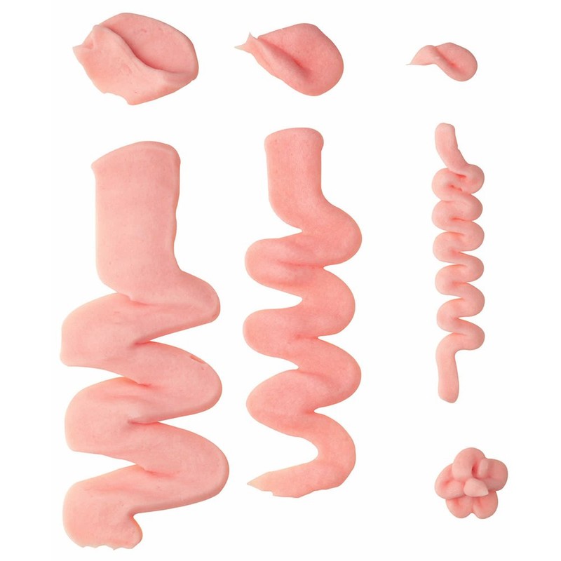 KitchenCraft Sweetly Does It Medium Piping Nozzle, Petal Tip, Stainless