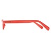 The Shay Colorful Semi-Rimless Half Reader Reading Glasses, 2.75 Red