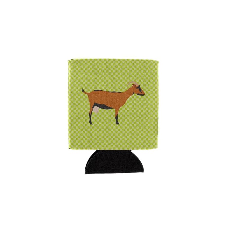 Caroline's Treasures BB7714CC Oberhasli Goat Green Can or Bottle Hugger