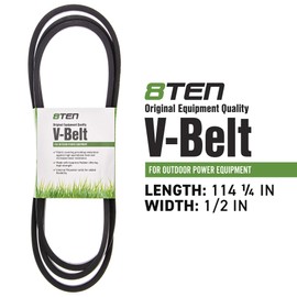 8TEN Deck Belt for John Deere LT133 LT150 LT155 LT166 M126536 38 inch 42C Tractors