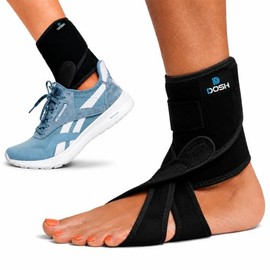 Dosh AFO Foot Drop Brace - Drop Foot Brace for Walking - AFO - Unisex (Left- One Size)