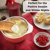Muldale Camembert Baking Dish - Camembert Cheese Baker in Red
