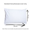 Kanak Pillowcase 2 pack Polycotton Pillow case cover 50x75cm -