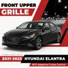 HECASA Front Grille Compatible with 2021-2023 Hyundai Elantra w/o Adaptive