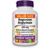 Webber Naturals Magnesium Bisglycinate 200 mg, 120 Capsules, Supports Bone