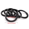 6Pcs Zinc Alloy Spring O Ring, 1-1/4" 32mm Gate O