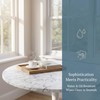 Waterproof Round Tablecloth, Round Fitted Tablecloth with Elastic