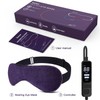Lemagalu Heated Eye Mask for Dry Eyes,Warm Eye Compress Mask