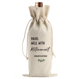 Farewell Gifts for Coworkers Moving Away Gifts for Friends Coworker Leaving Gifts for Women Retirement Gifts for Women Men New Beginnings Gifts for Women Men New Chapter Wine Bag