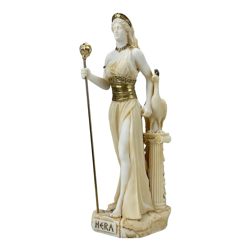 Hera Juno Greek Roman Goddess Queen of Gods Statue Sculpture
