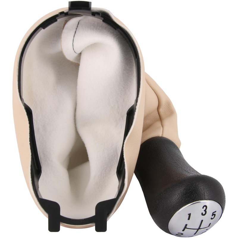 Gear Knob + Gear Stick Cover Set 5 Gears Suitable