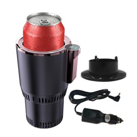 Smart Car Heater & Colder Cups,Temperature Control Cup,Car Cup Holder|Quick Thermal Heating Cups|Car Refrigerator Quick Cooling Cups|Suitable for Most Cars (Purple)