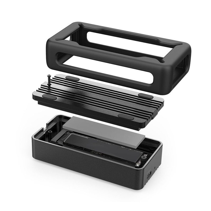 GWM.2AM-U4CC M.2 NVMe SSD Case USB-C USB4 Gen 3 x2