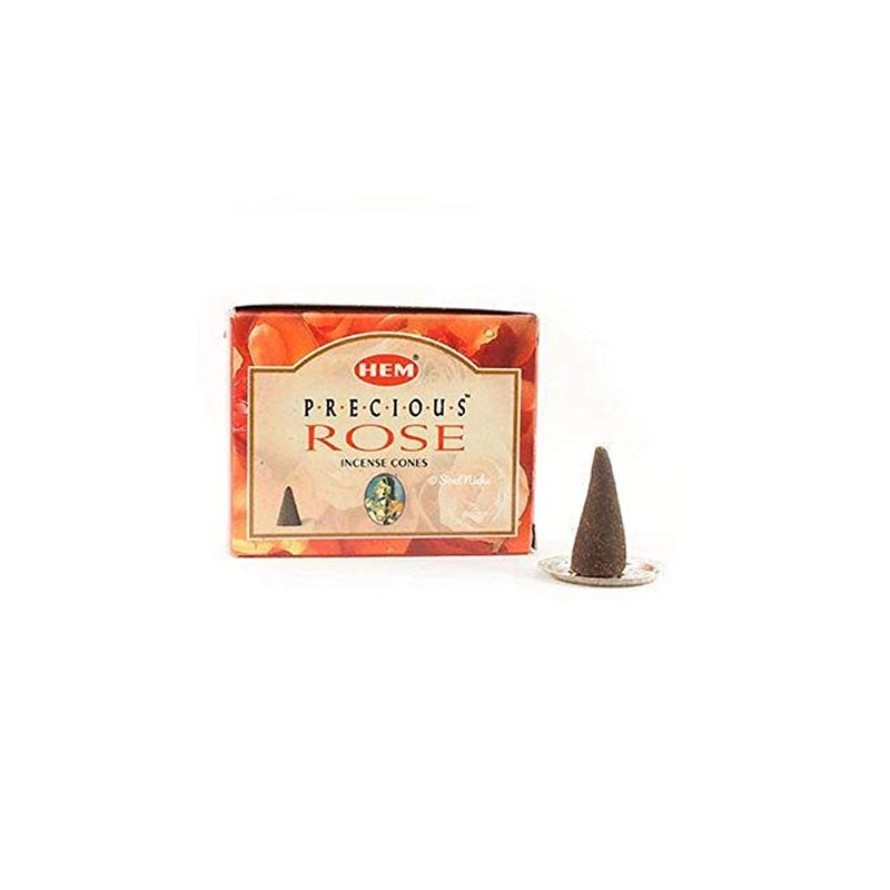 Hem Cones Precious Rose - 10 Cones - Hem Incense