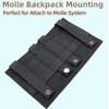 1 Pcs 12x8 inch Large Tactical Patch Molle Backpack Mounting